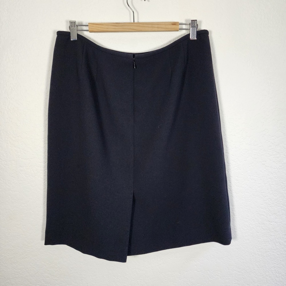 Kasper womens 2-piece black skirt suit size 16P business office - Picture 14 of 16